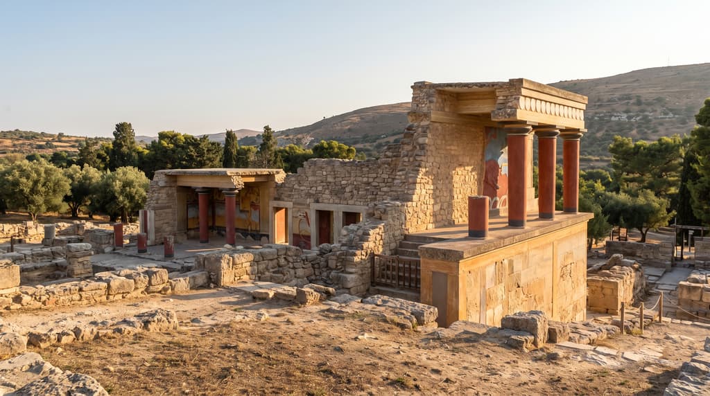 Knossos Palace Archaeological Site
