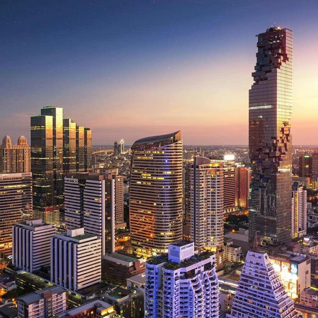 Mahanakhon SkyWalk Observation Deck + Packages - Daytime - Eat Package