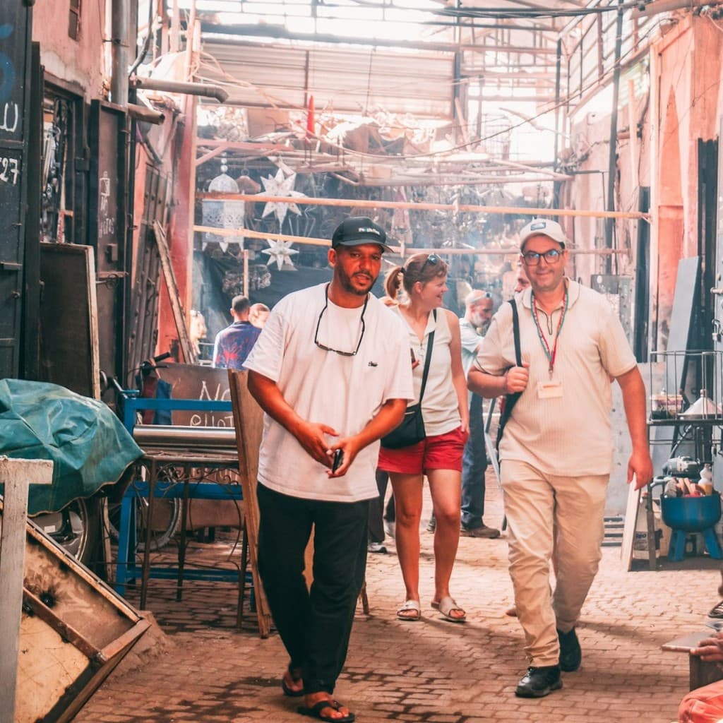 Marrakech: Medina Souks Small Group Guided Walking Tour + Tea