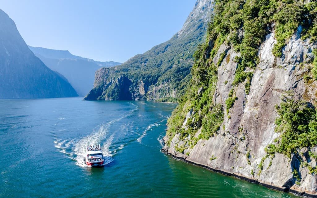 Milford Sound Nature Cruise with Cascade Lounge (11:15am Milford Sound Nature Cruise with Cascade Lounge Upgrade)