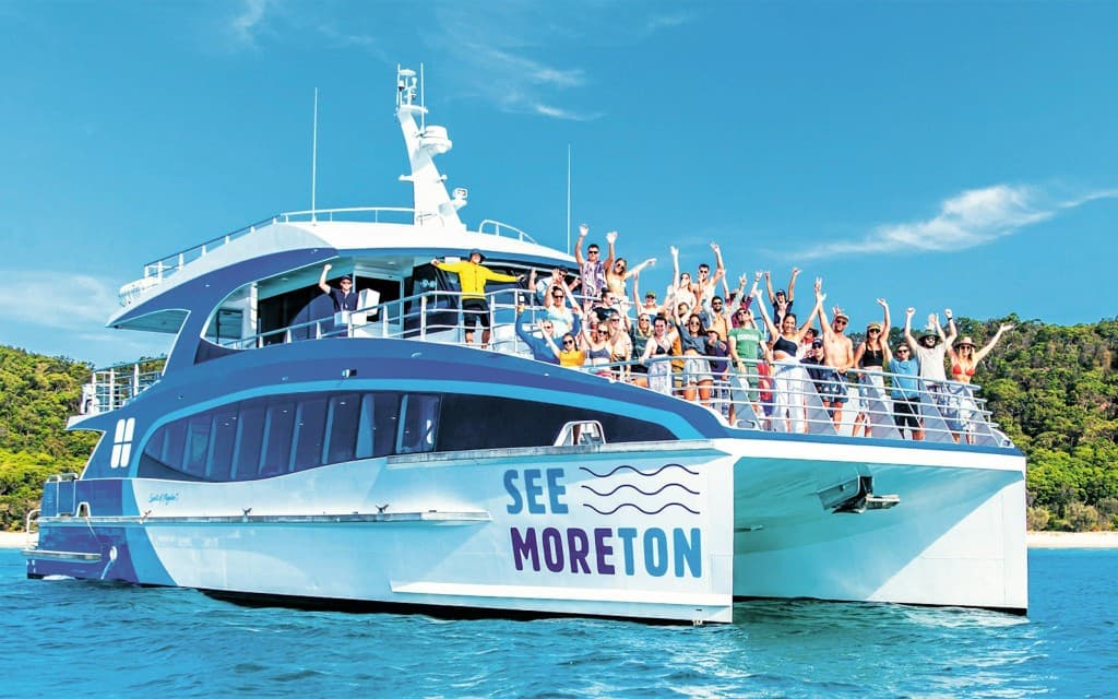 Moreton Island: Dolphin Eco-Cruise & Tangalooma Wrecks Snorkel Tour (From Brisbane)