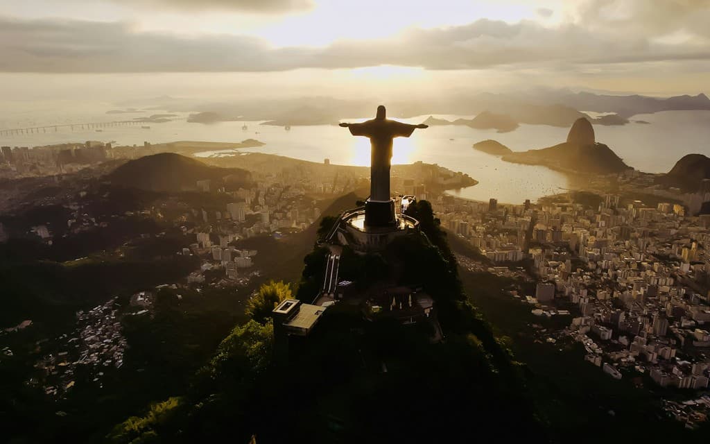 Sunset Tour of Rio with Christ the Redeemer & Sugaloaf Mountain Cable Car Tickets
(Rio Sunset Experience: Christ the Redeemer + Sunset at Pao de Açucar)