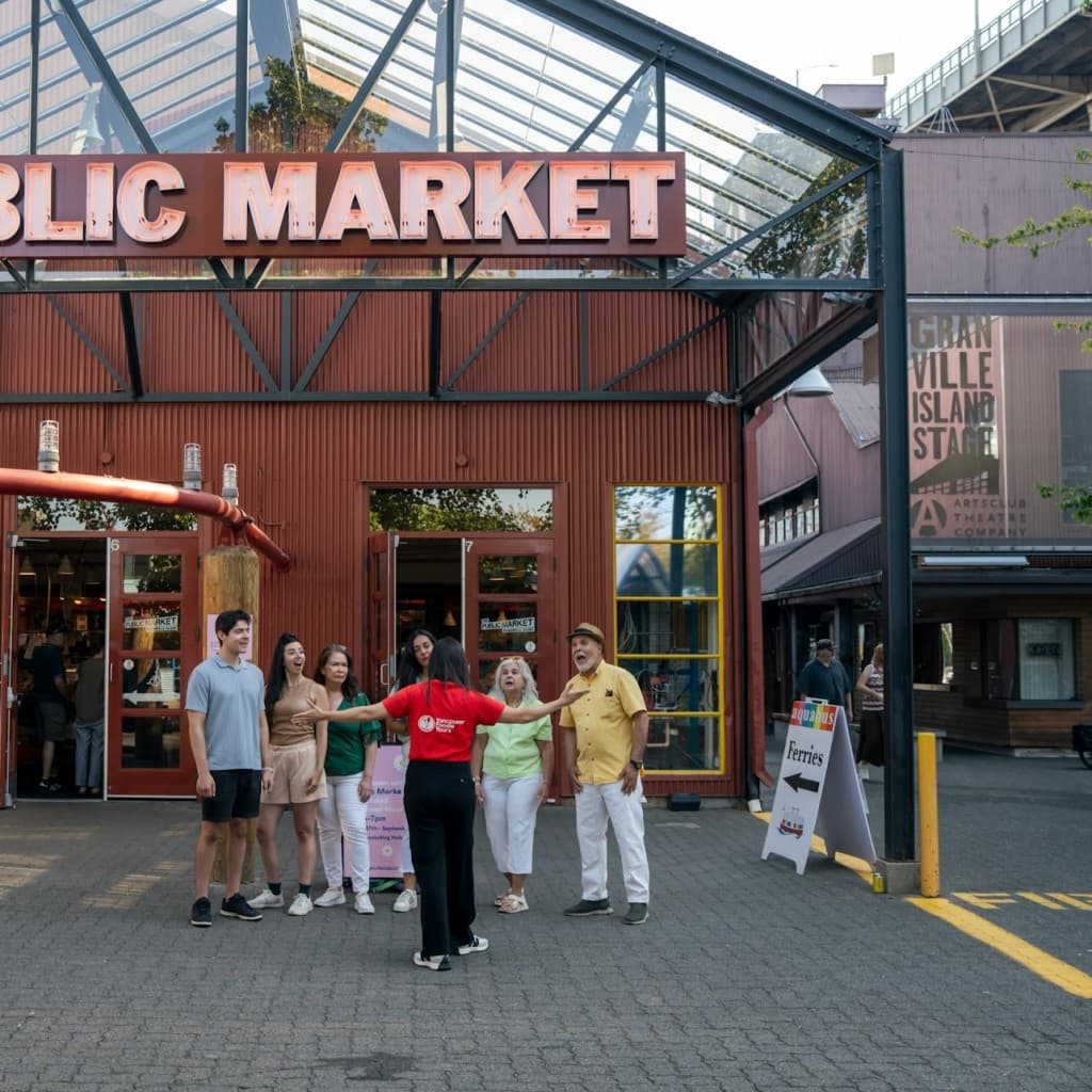 Vancouver: Granville Island Market Guided Food Tour
