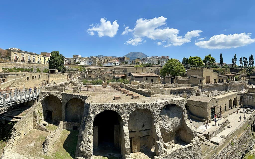 Archaeological Park of Herculaneum Entry Ticket