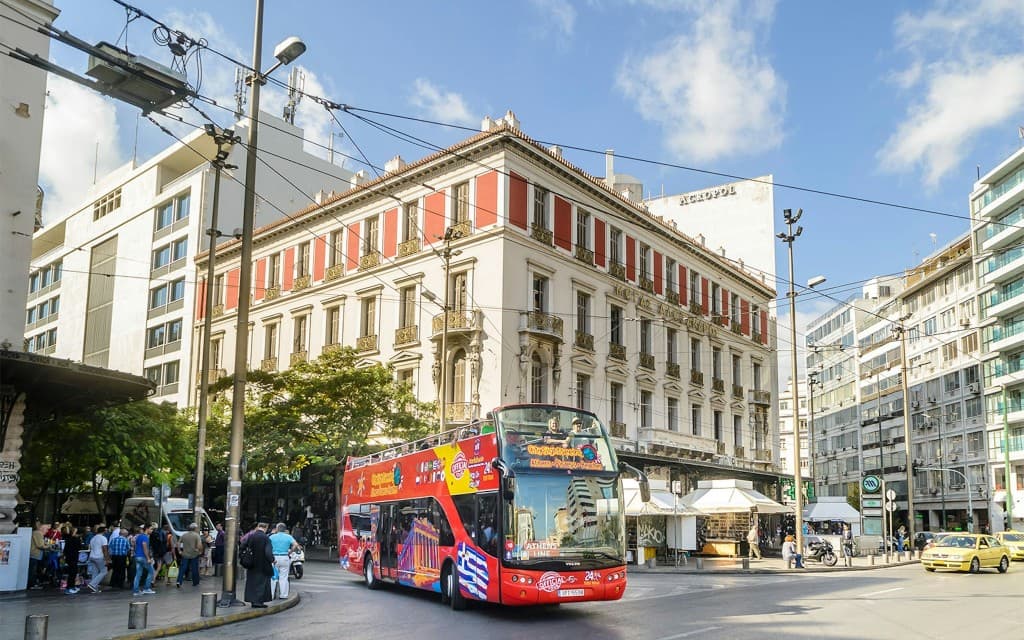 City Sightseeing: Athens, Piraeus, and Riviera Hop-on Hop-off Bus Tour (48-Hour HOHO Pass (Athens Line))