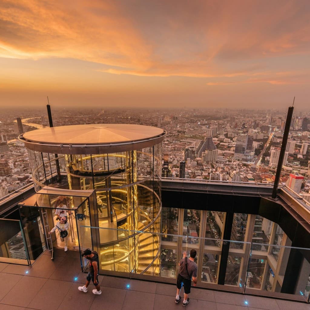Mahanakhon Skywalk Observation Deck: Entry Ticket