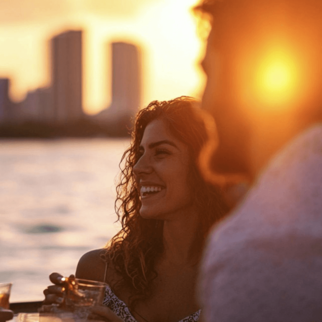 Miami: Skyline Sunset Cruise with Mojito Bar